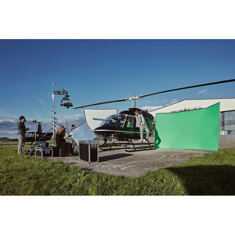 Panoramic Background 4m ChromGreen