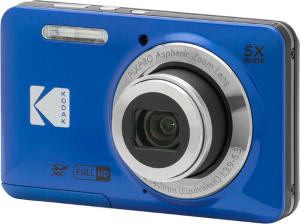 Aparat fotografik Kodak PixPro FZ55, 16MP, zmadhim 5x, blu