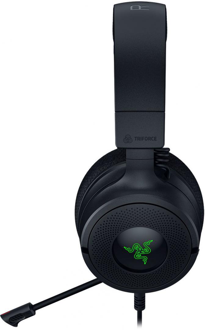 Kufje gaming Razer Kraken V4 X, 7.1 Surround, me mikrofon, të zeza