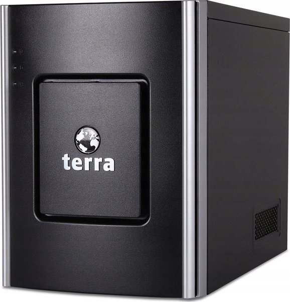 Kompjuter desktop Terra kompakt, format mini tower, i zi me argjend