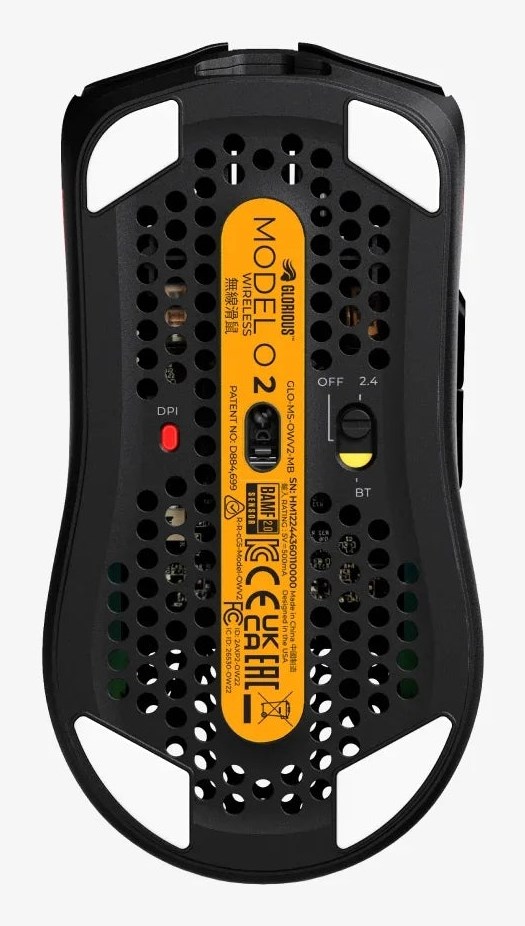 Maus gaming Glorious Model O 2 Wireless, RGB, optik, i zi matte