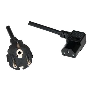 Kabllo rryme LogiLink CP119, Schuko në C13, 5m, i zi