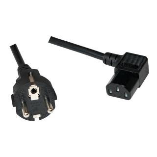 Kabllo rryme LogiLink CP119, Schuko në C13, 5m, i zi
