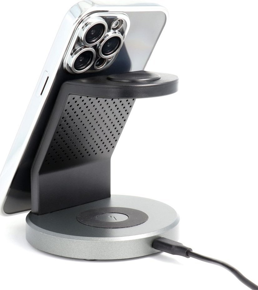 Kllëf silikoni Elektro Mag për iPhone 12 Pro Max, MagSafe, transparent