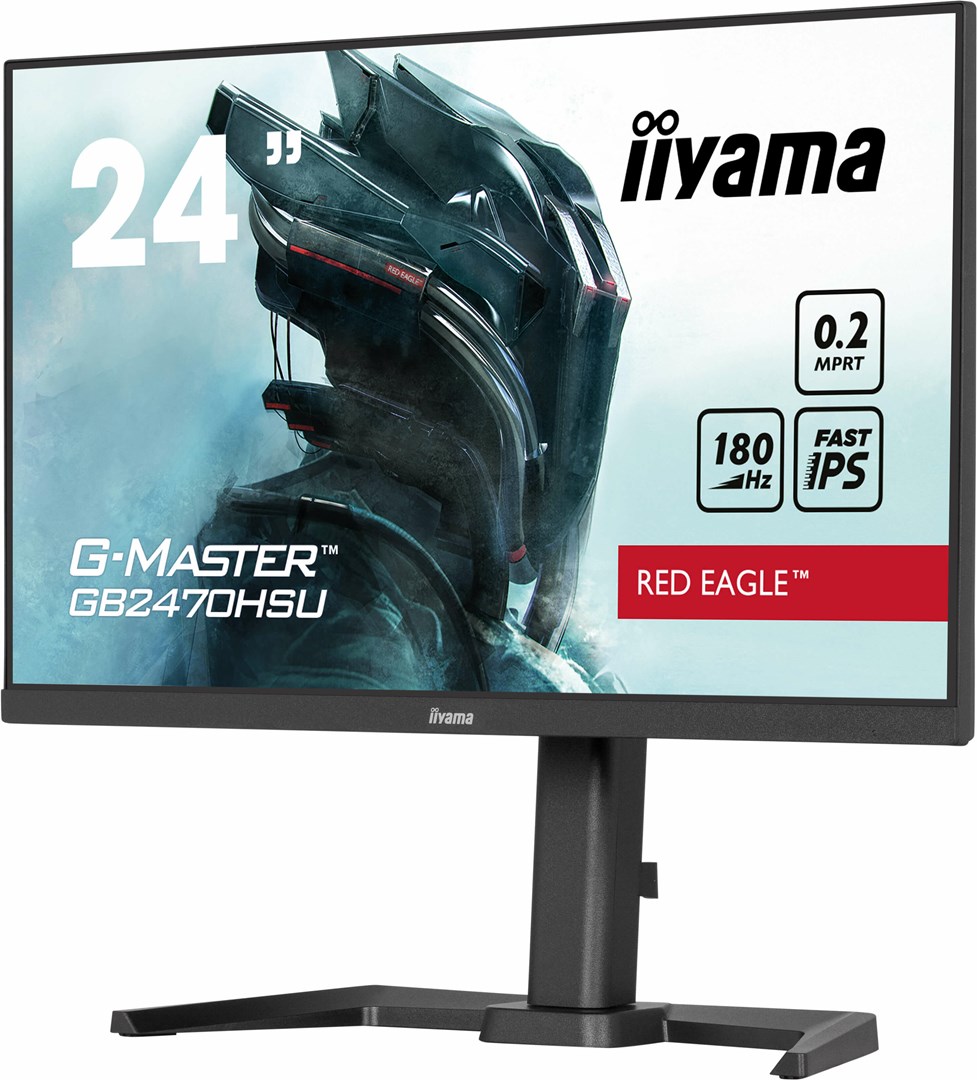 Monitor gaming Iiyama G-MASTER GB2470HSU-B6, 23.8", Full HD, 180Hz, i zi
