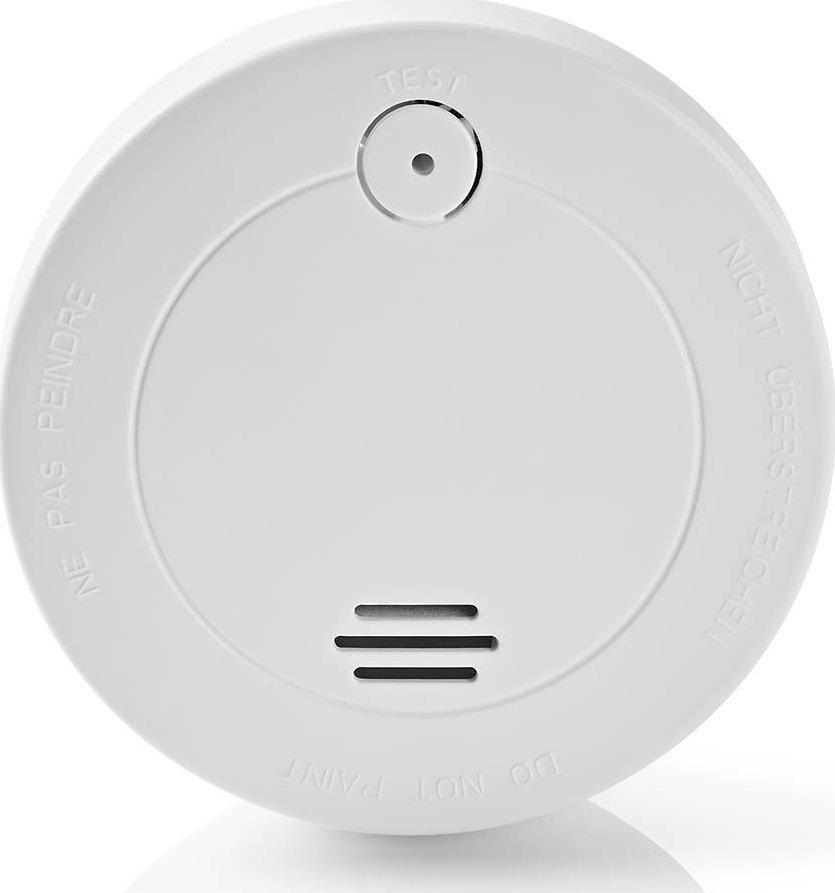 Detektor tymi Vorel 81784, alarm 85dB, EN14604, i bardhë