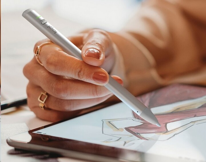 Laps dixhital Logitech Crayon, i argjendtë