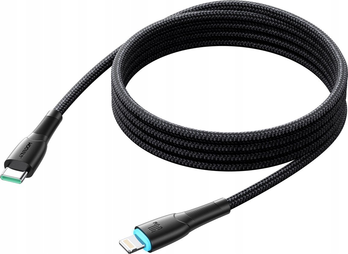 Kabllo karikues Joyroom Starry Series SA32 CL3, USB C në Lightning, 30W Power Delivery, 1m, gri
