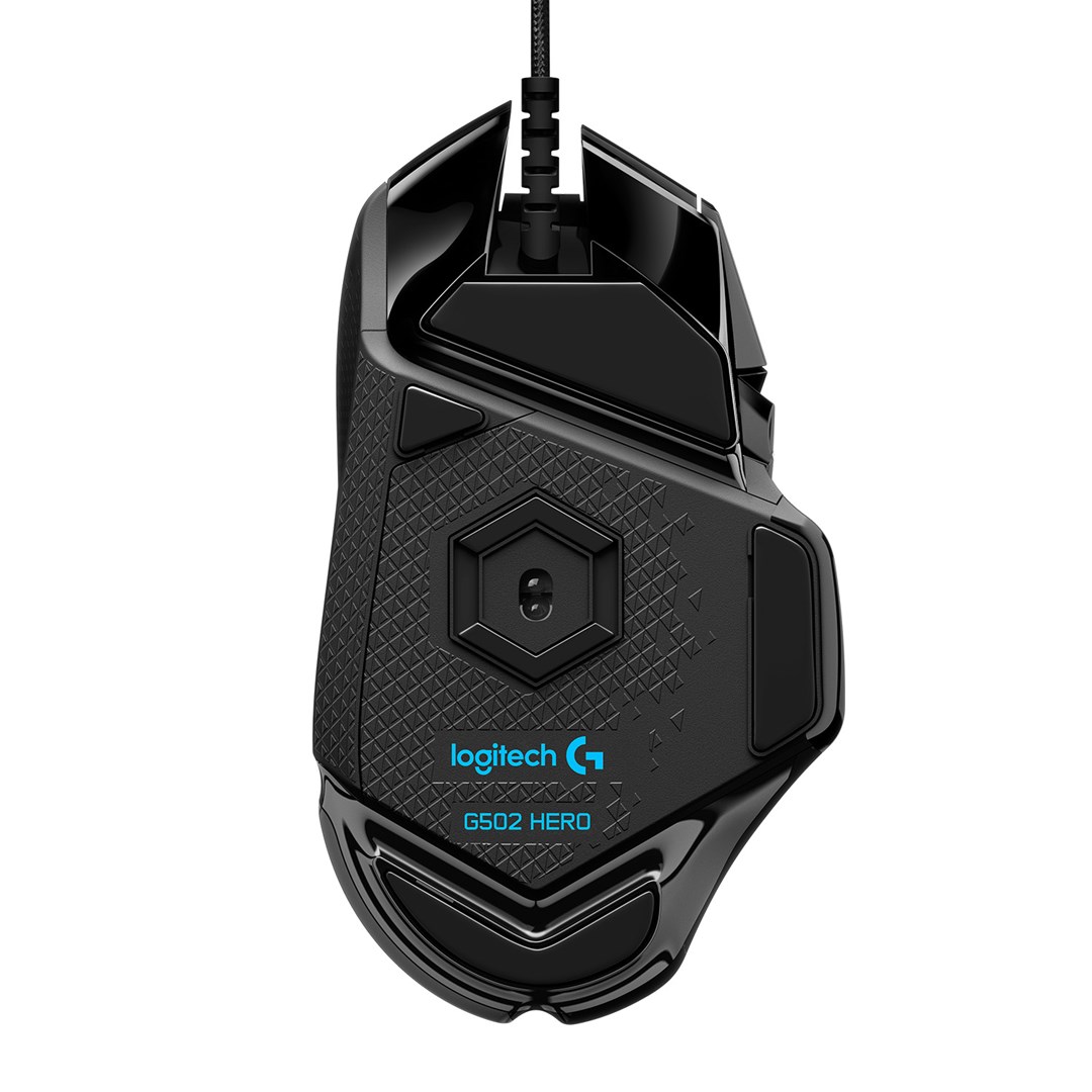Maus gaming Logitech G502 Hero, 11 butona, RGB, i zi