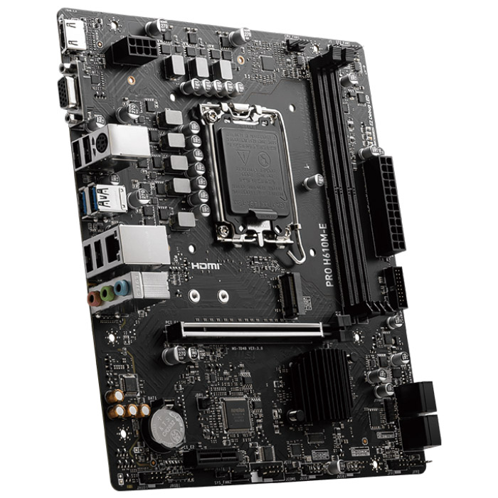 Pllakë amë MSI PRO H610M-E  - DDR5, LGA 1700, mATX