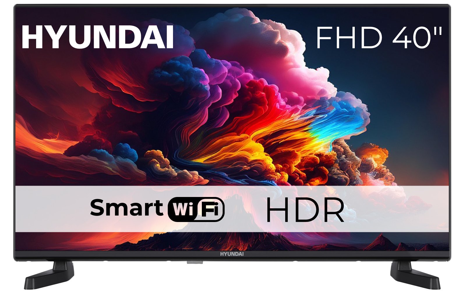Телевизор Hyundai FLM40TS349 Smart, 40\", Full HD, црн