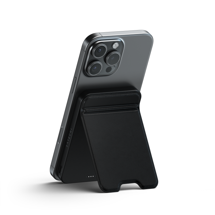 Satechi Qi2 5K Magnetic Power Bank with Stand, Black