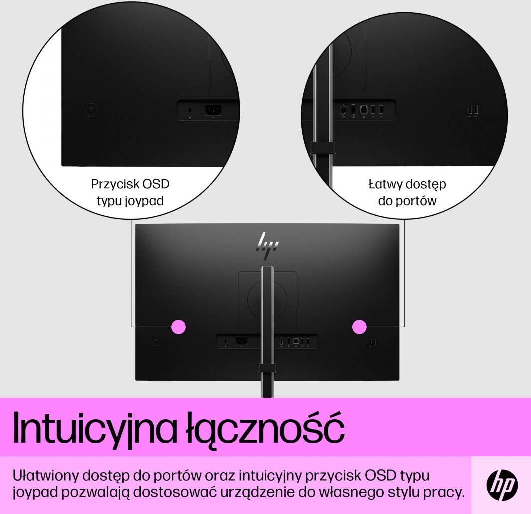 Monitor HP E27q G5, 27", 2560 x 1440 (WQHD), i zi