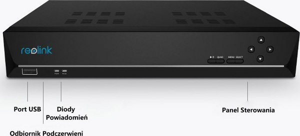 Regjistrues Reolink RLN16-410 + hard disk 3 TB