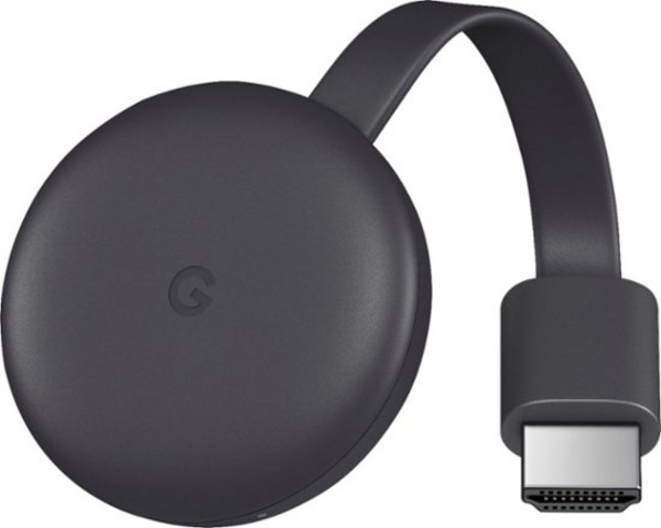 Pajisje multimediale Google TV, Chromecast 3.0, e zezë