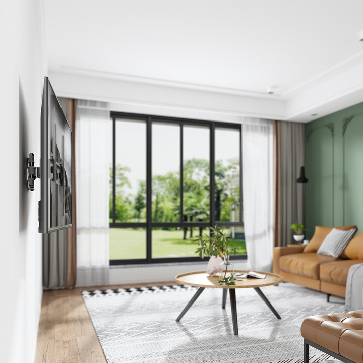 Mbajtëse Stell SHO 4600 për TV 32''-55'', e zezë