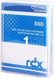 Kasetë Overland Tandberg RDX SSD 1TB, për backup, gri
