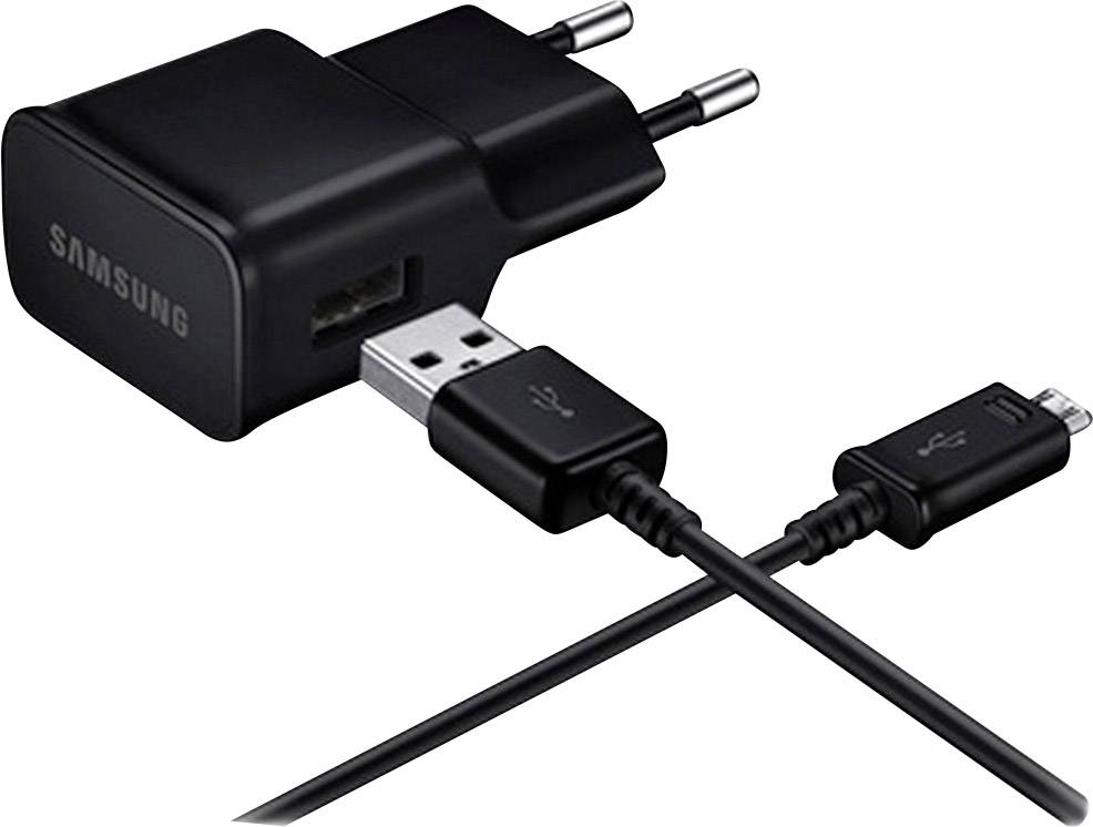 Karikues Samsung EP-TA12 për Samsung micro USB, i zi
