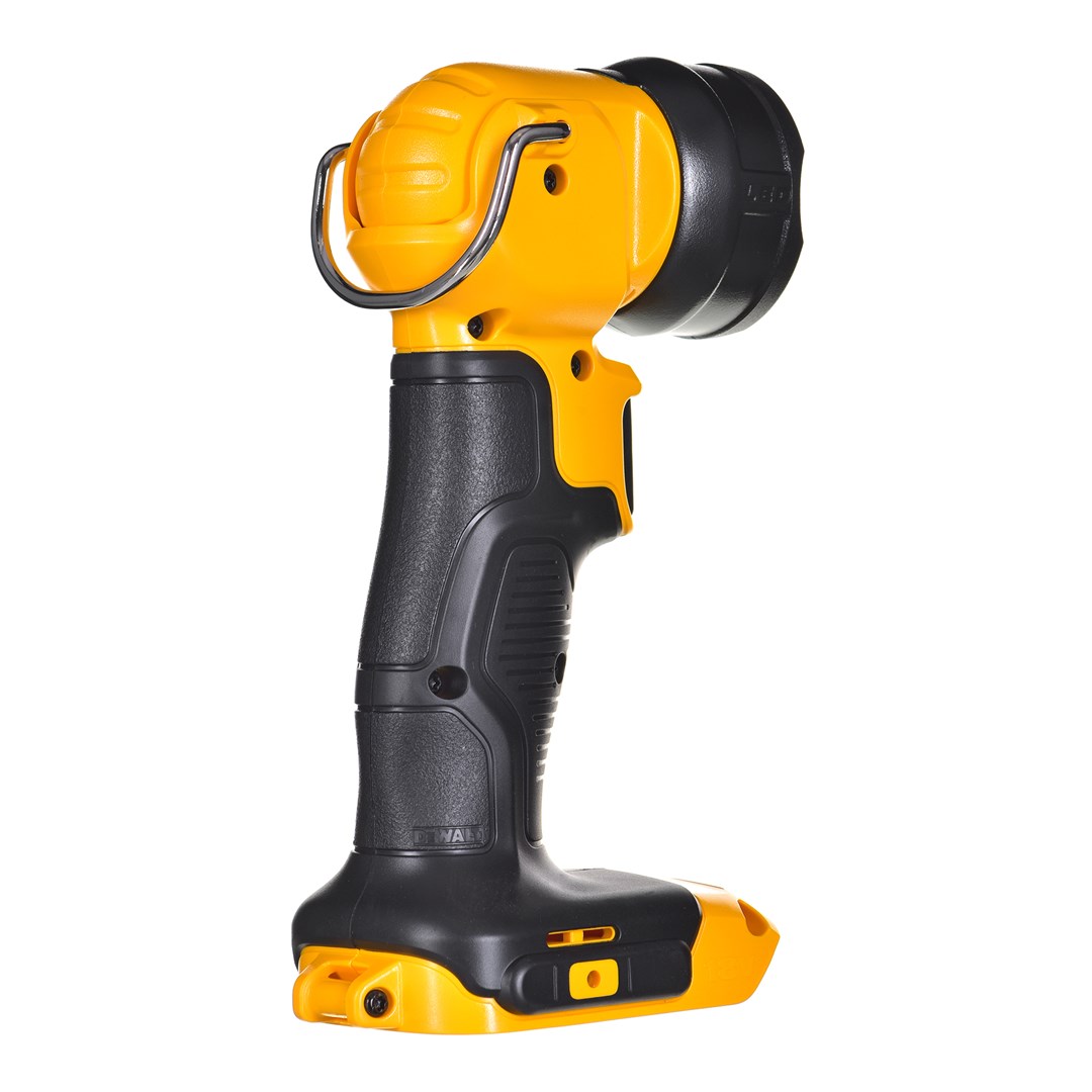 Dritë pune LED Dewalt DCL040, portative, me bateri, e verdhë