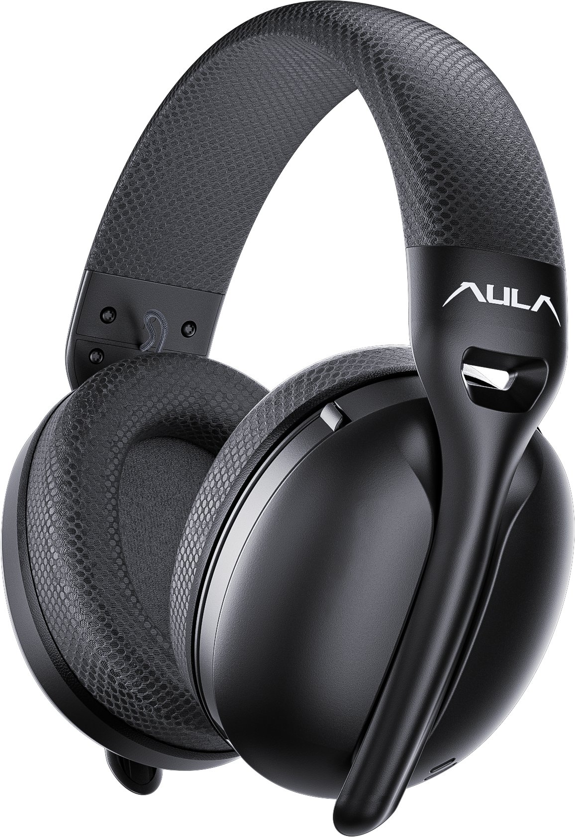 Kufje gaming pa tel AULA Mountain S6, 2.4GHz Bluetooth, me mikrofon, ngjyrë bezhë Milk Tea