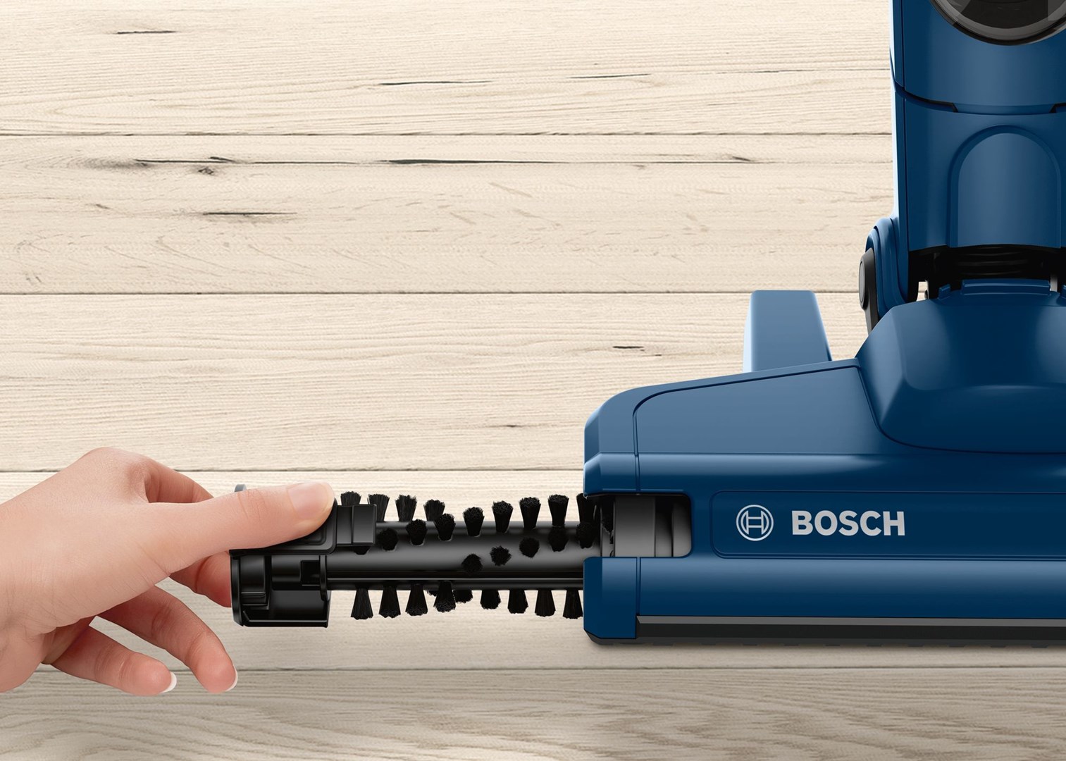 Fshesë vertikale pa kabllo Bosch Readyy'y BBHF216, 2 në 1, furçë AllFloor, gri