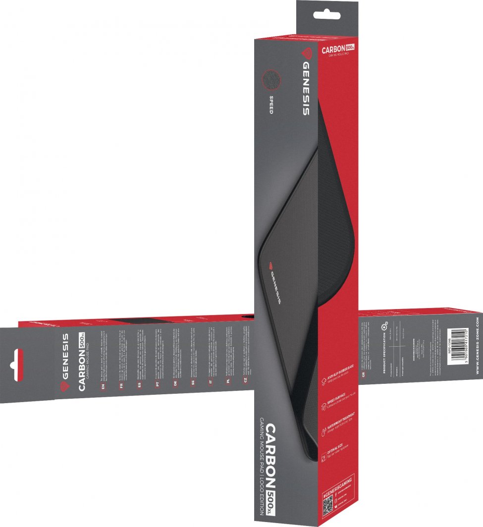 Mauspad Genesis, XL, i zi