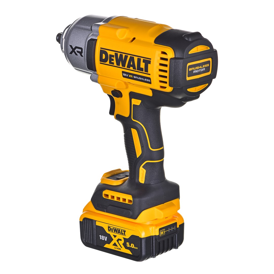 Çelës goditës Dewalt DCF900P2T, 18V, 760W, 1/2", i verdhë