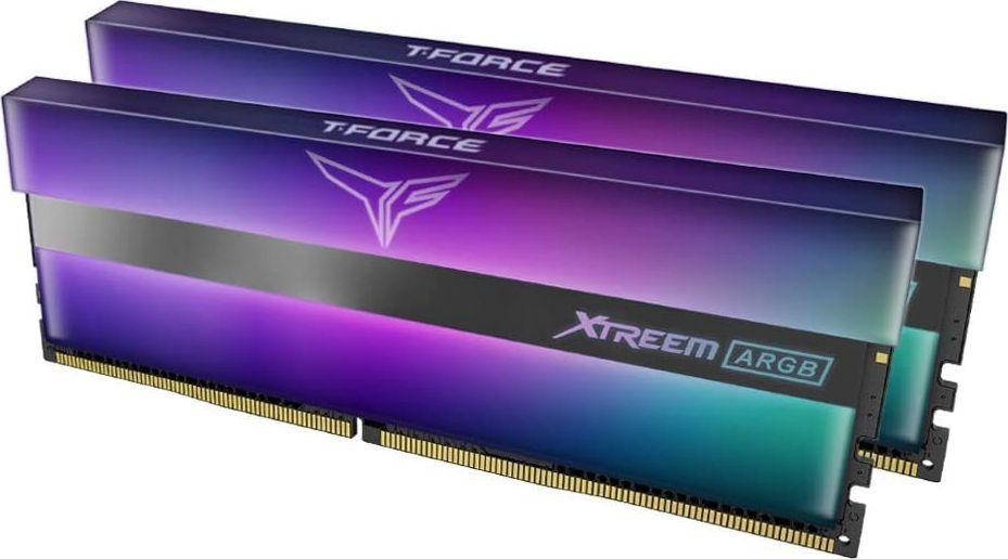 Memorie TeamGroup XTREEM ARGB, DDR4, 32 GB, 3600 MHz, CL18, TF10D432G3600HC18JDC01