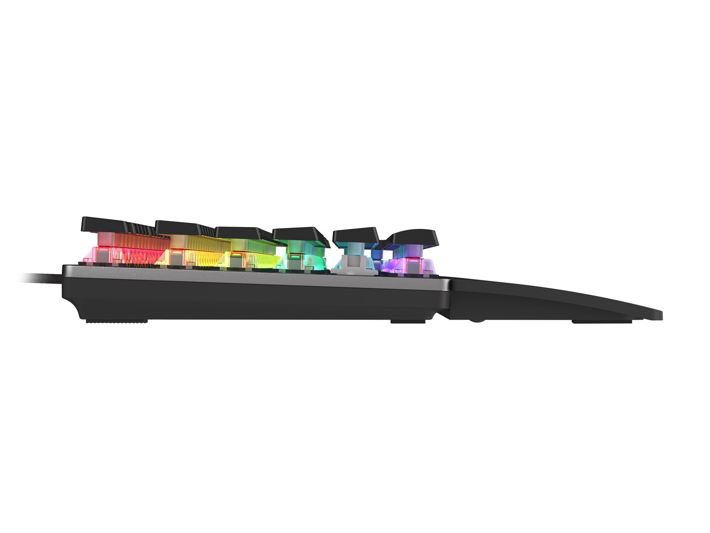 Tastierë Genesis Thor 400 RGB, Kailh Red, USB, e zezë