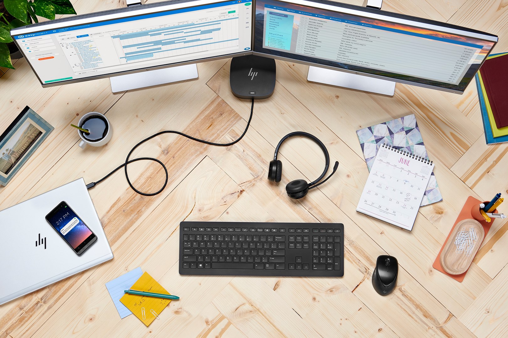 Maus pa kabllo HP Wireless Premium, optik, USB, i zi