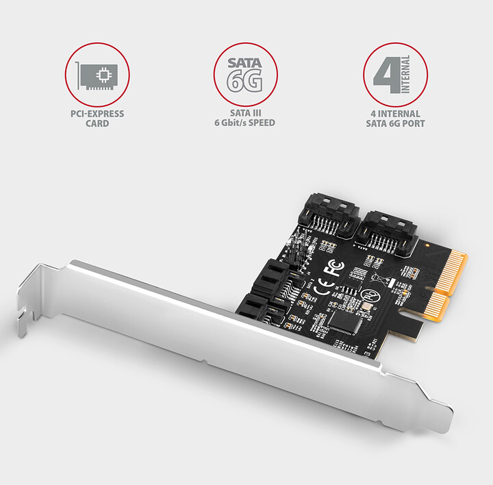 Kartë zgjerimi AXAGON PCES-SA4X4