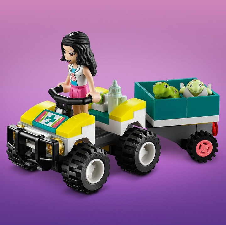 Set LEGO® Friends 41697 Turtle Defenders Car