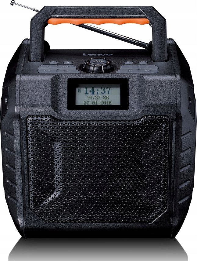 Портабилно радио Lenco ODR-160GY, DAB+/FM, Bluetooth, сиво