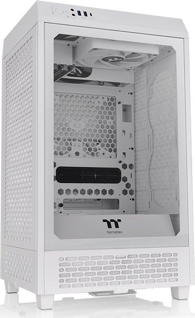 Thermaltake Divider 200 TG Micro ATX Mini Tower Snow Tempered Glass