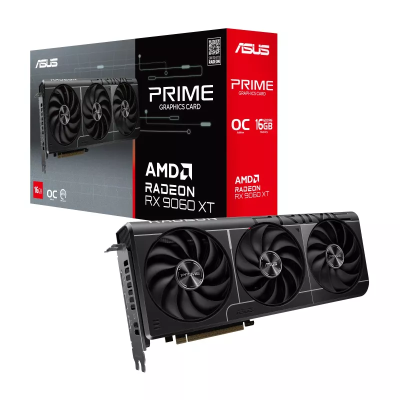 Kartelë grafike ASUS Prime Radeon RX 9060 XT OC Edition 16GB