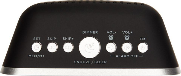 Orë alarmi digjitale Aiwa CRU-19, radio FM, dy alarme, e zezë