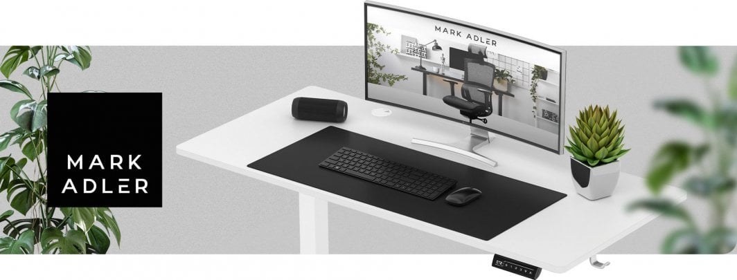 Tavolinë elektrike gaming MA Leader 7.0, lartësi e rregullueshme, memorie pozicionesh, e bardhë