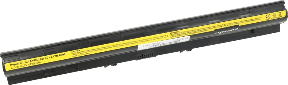 Bateri laptopi Movano për Lenovo IdeaPad G500s G510s Z710, 4400mAh, e zezë