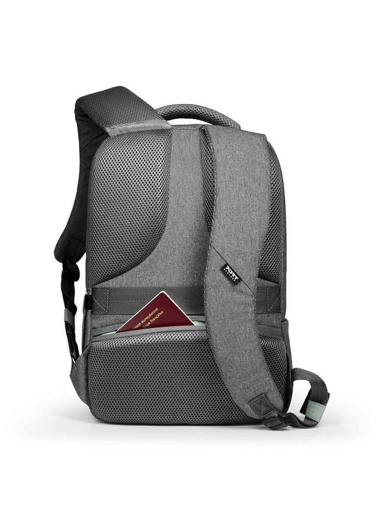 Çantë shpine për laptop Port Designs YOSEMITE Eco XL, 15.6", e hirtë