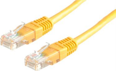 Мрежен кабел STANDARD UTP Patch Cord Cat.6, 5 m, жолт