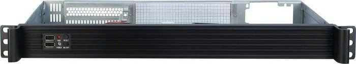 Куќиште за сервери рек Inter-Tech IPC 1U-K-126L, 19", без напојување, црно