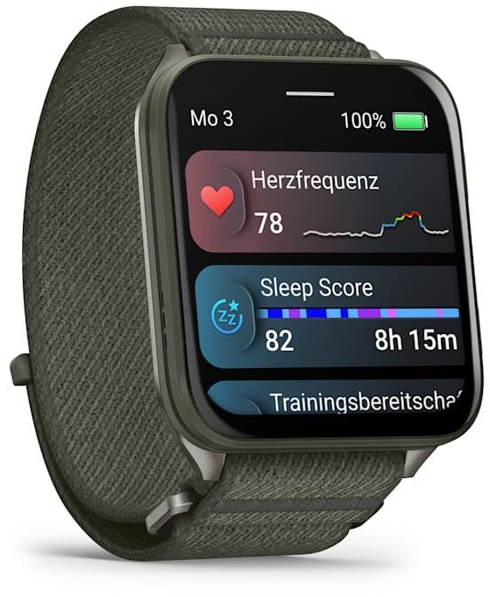 Ora smartwatch Garmin Venu X1 Moss, AMOLED, GPS, jeshile 3