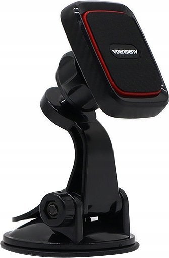 Mbajtës magnetik për veturë Denmen DH12, për telefon, për kokpit dhe dashboard, i zi