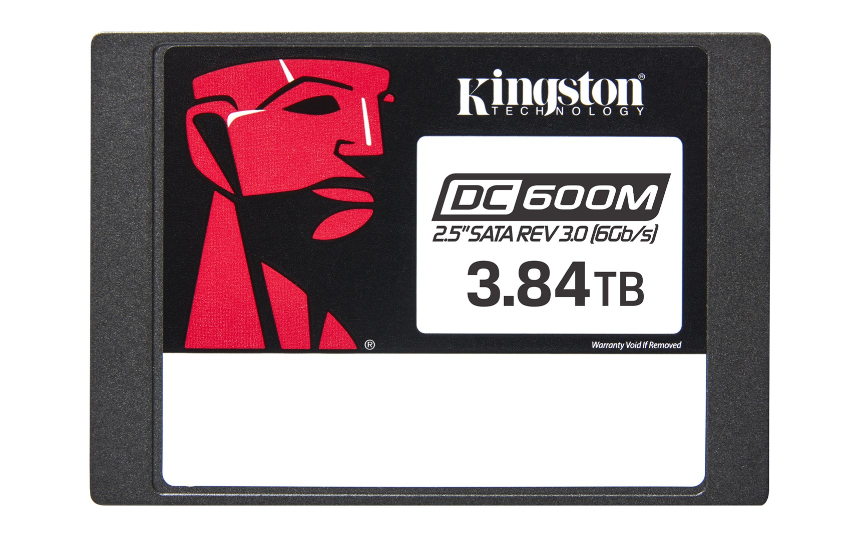 Disk SSD Kingston DC600M, 3.84TB, 2.5", e zezë