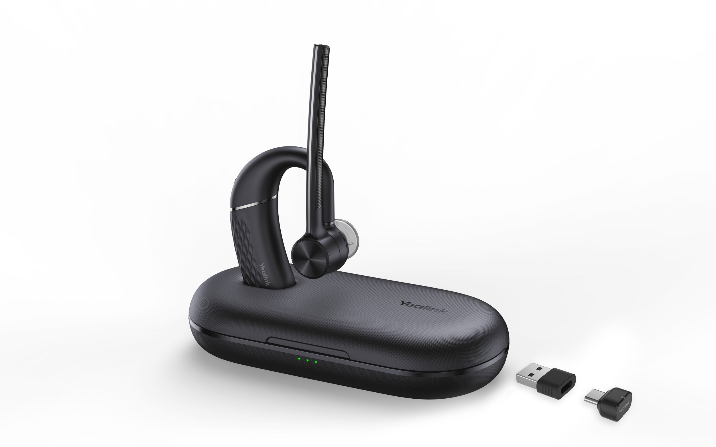 Kufje pa tela Yealink BH71 Pro, USB C dhe USB A, të zeza