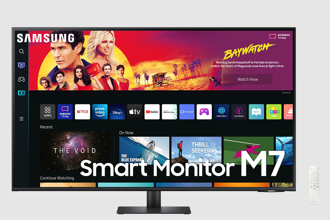 [OUTLET] Monitor Samsung LS43BM700UUXEN, 43", i zi, II