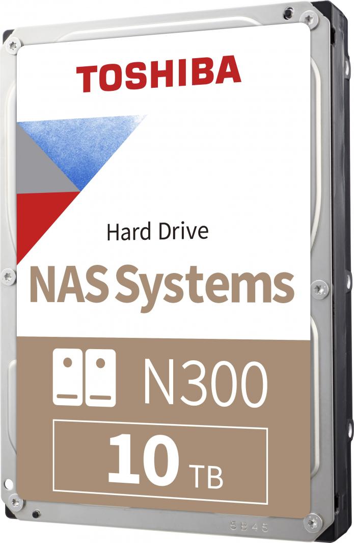 DIsk Toshiba N300 10 TB 3.5 '' SATA III (6 Gb / s) (HDWG11AUZSVA)