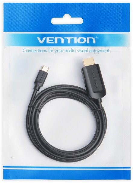 Kabllo Vention USB C në HDMI, 2m, 4K 60Hz, e zezë