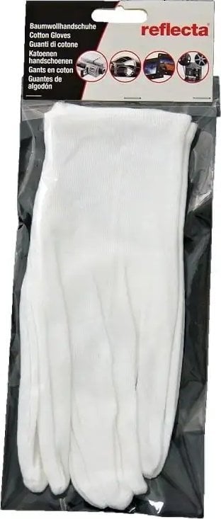 Doreza pambuku Reflecta Cotton Gloves, për fotografi, të bardha