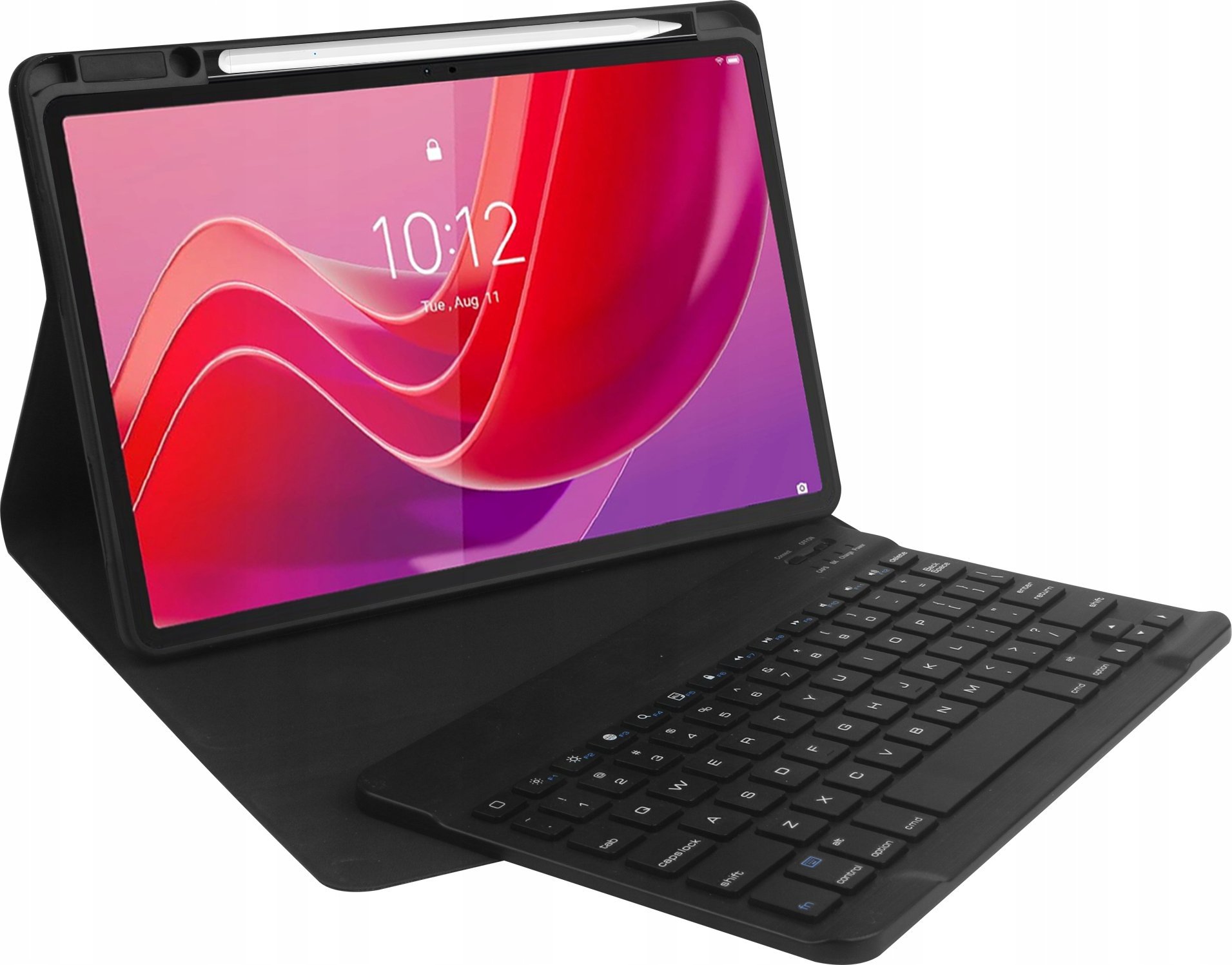 Mbështjellës me tastierë Tech-Protect SC Pen Keyboard për Lenovo Tab M11 11" TB-330, Bluetooth, i zi